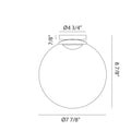 MATTEO, BOBLE FLUSH MOUNTS, FLUSH MOUNT CEILING LIGHTS