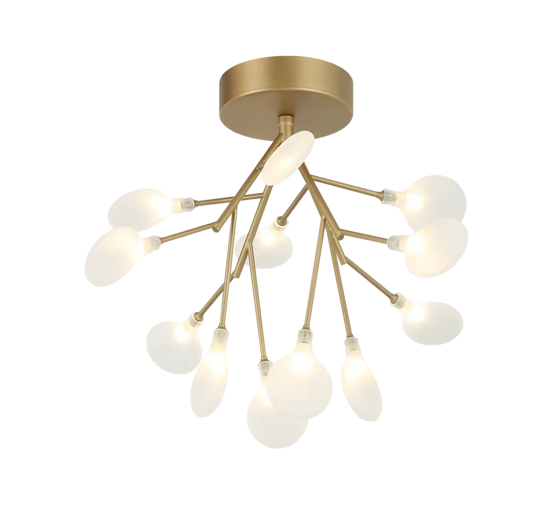 MATTEO, HYDRANGEA BLOOM CEILING MOUNT, FLUSH MOUNT CEILING LIGHTS