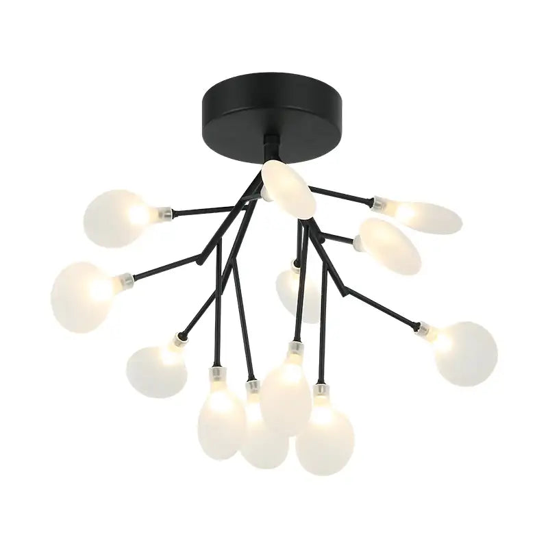 MATTEO, HYDRANGEA BLOOM CEILING MOUNT, FLUSH MOUNT CEILING LIGHTS
