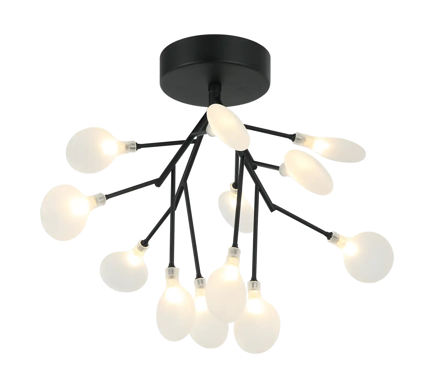 MATTEO, HYDRANGEA BLOOM CEILING MOUNT, FLUSH MOUNT CEILING LIGHTS