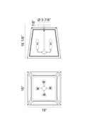 MATTEO, ROSALIE CEILING MOUNT, FLUSH MOUNT CEILING LIGHTS