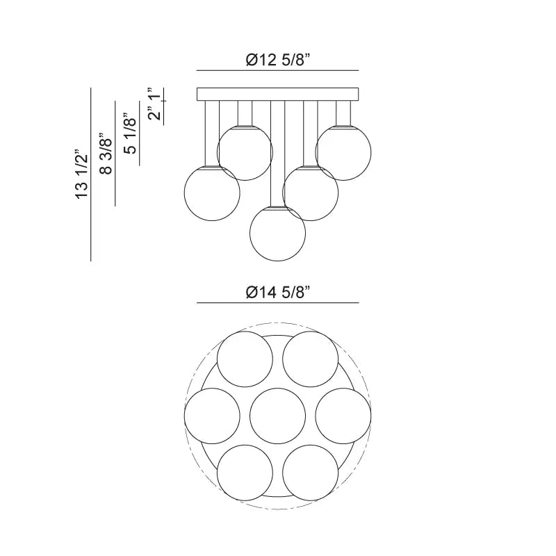 MATTEO, STELLAR CEILING MOUNT, FLUSH MOUNT CEILING LIGHTS