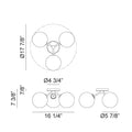 MATTEO, NOVO CEILING MOUNT, FLUSH MOUNT CEILING LIGHTS