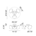 MATTEO, NOVO CEILING MOUNT, FLUSH MOUNT CEILING LIGHTS