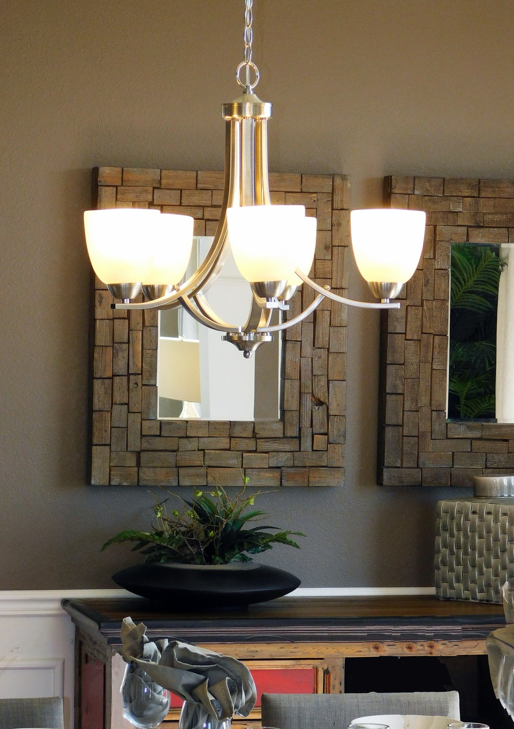 MAXIM, STEFAN-SINGLE-TIER CHANDELIER, PENDANT LIGHT