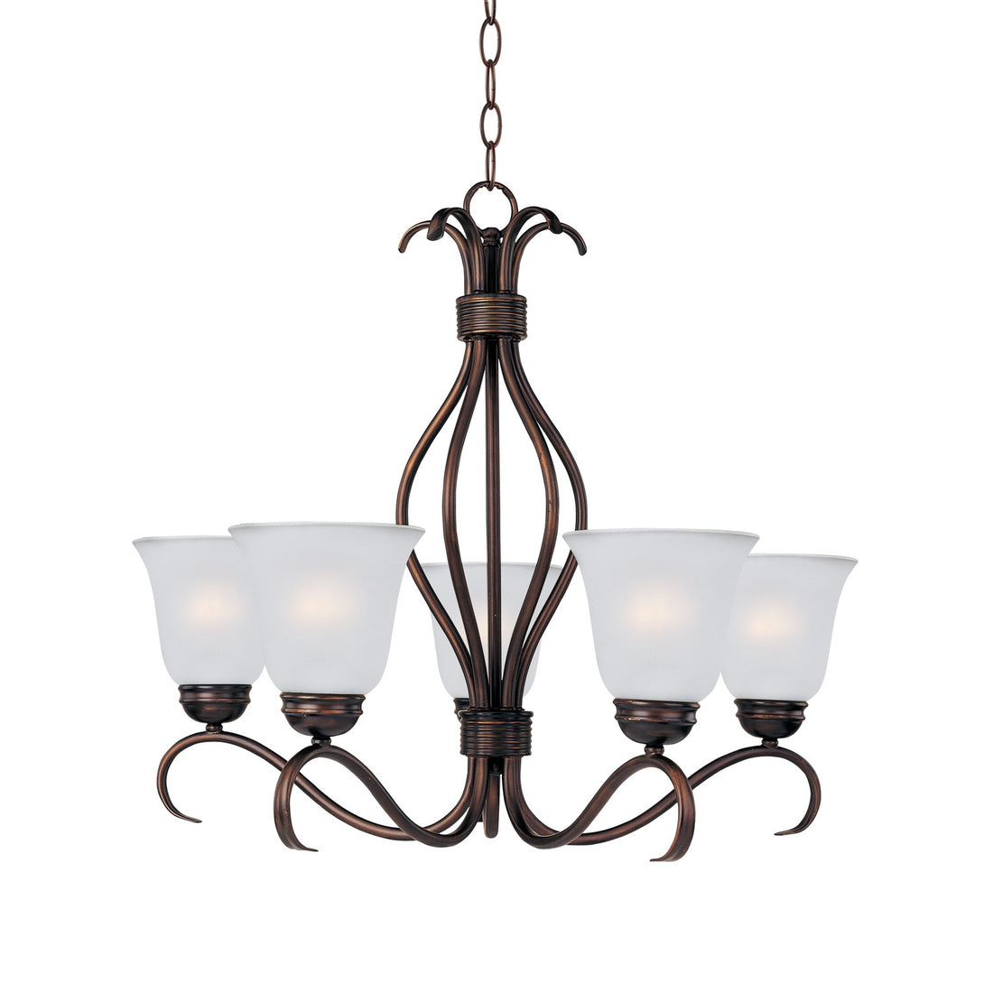 MAXIM, BASIX-SINGLE-TIER CHANDELIER, PENDANT LIGHT