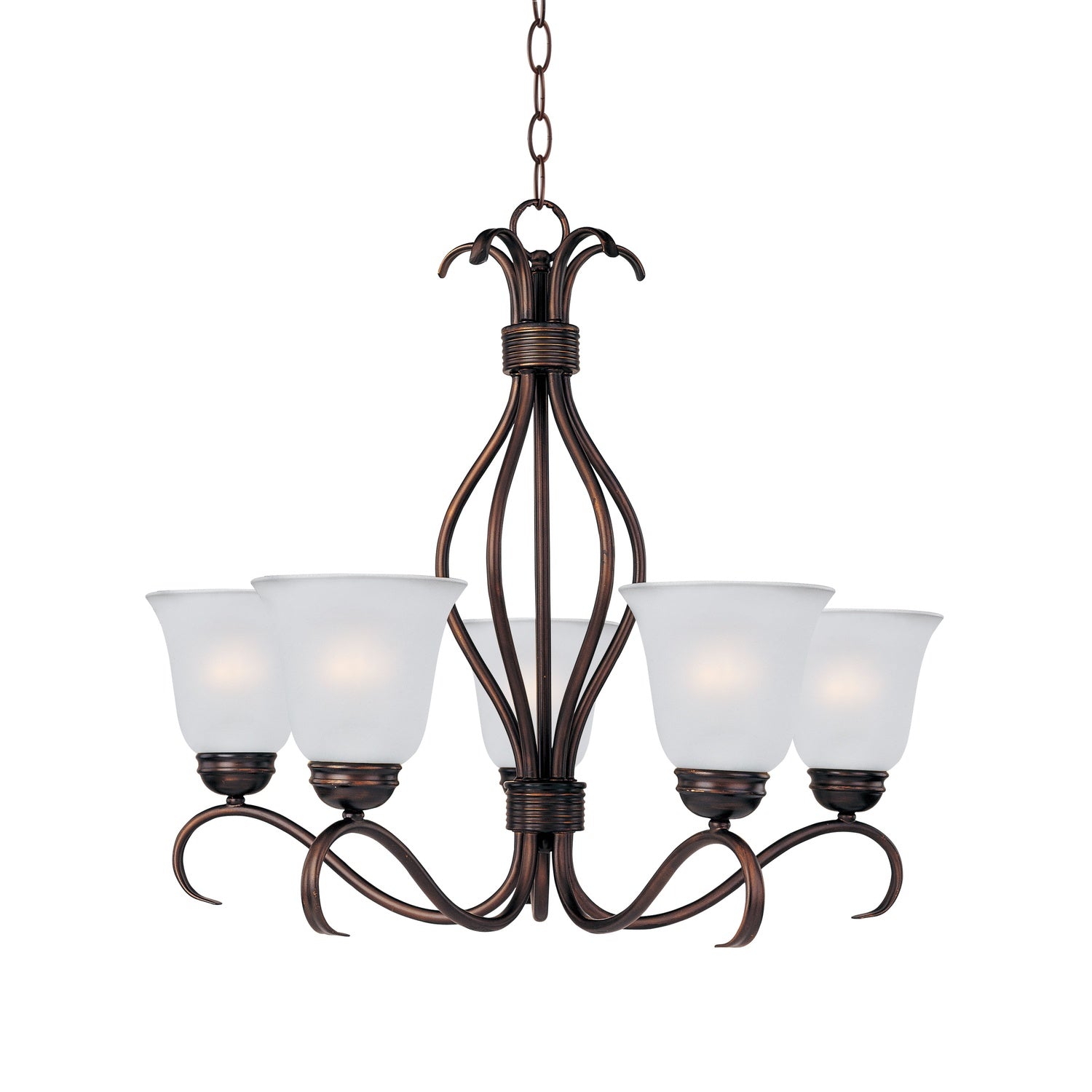 MAXIM, BASIX-SINGLE-TIER CHANDELIER, PENDANT LIGHT