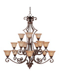MAXIM, SYMPHONY-MULTI-TIER CHANDELIER, PENDANT LIGHT