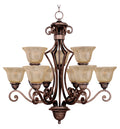 MAXIM, SYMPHONY-MULTI-TIER CHANDELIER, PENDANT LIGHT