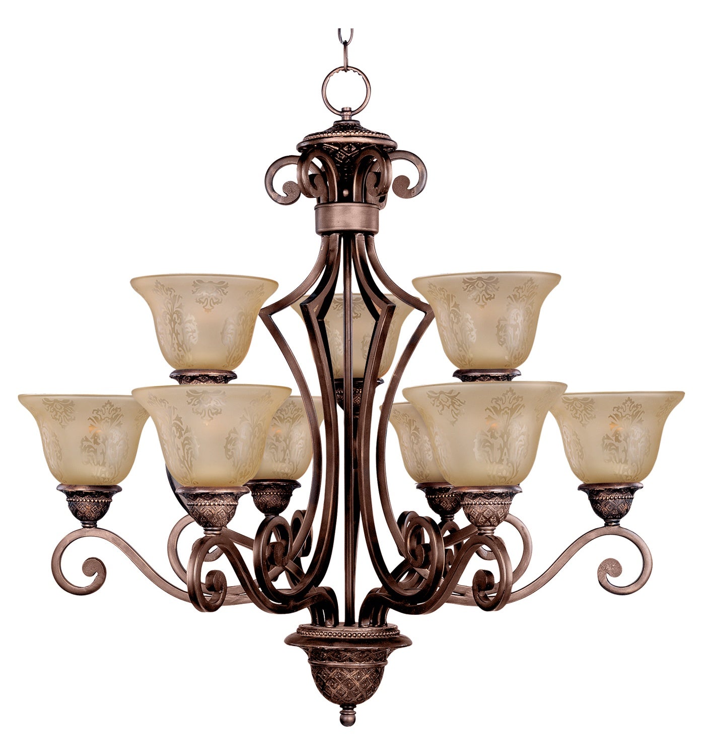 MAXIM, SYMPHONY-MULTI-TIER CHANDELIER, PENDANT LIGHT