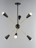 MAXIM, LOVELL-MULTI-LIGHT PENDANT, CHANDELIER LIGHT