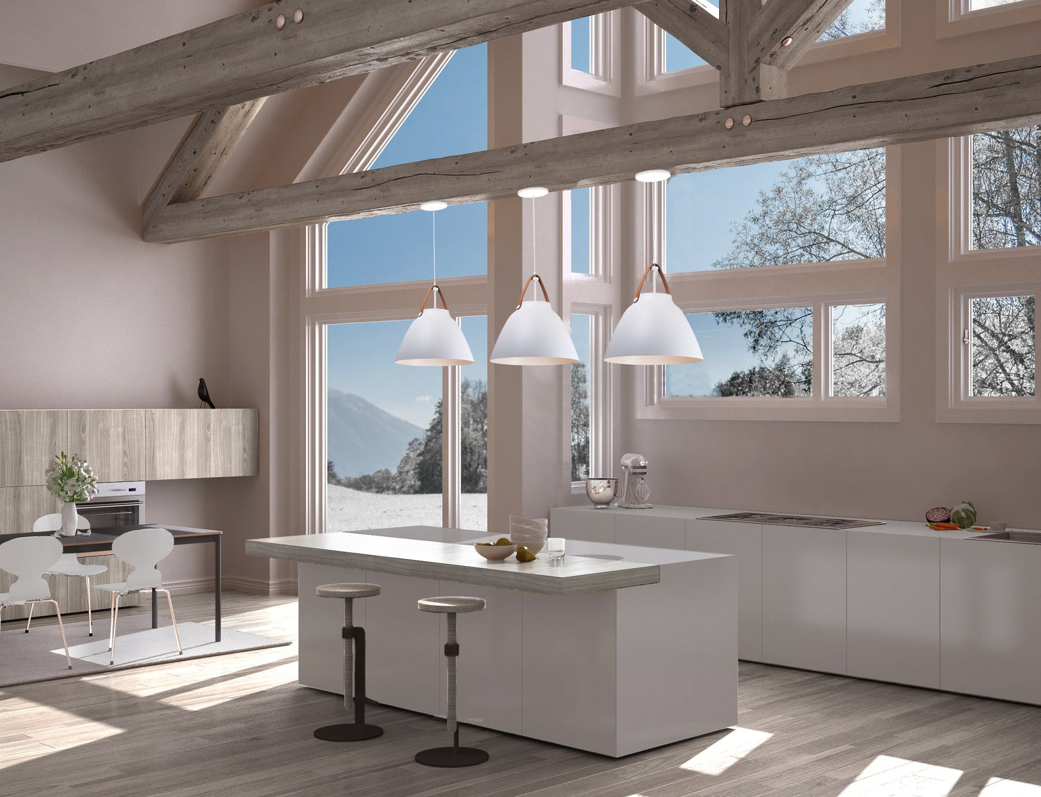MAXIM, NORDIC-SINGLE PENDANT, CHANDELIER LIGHT