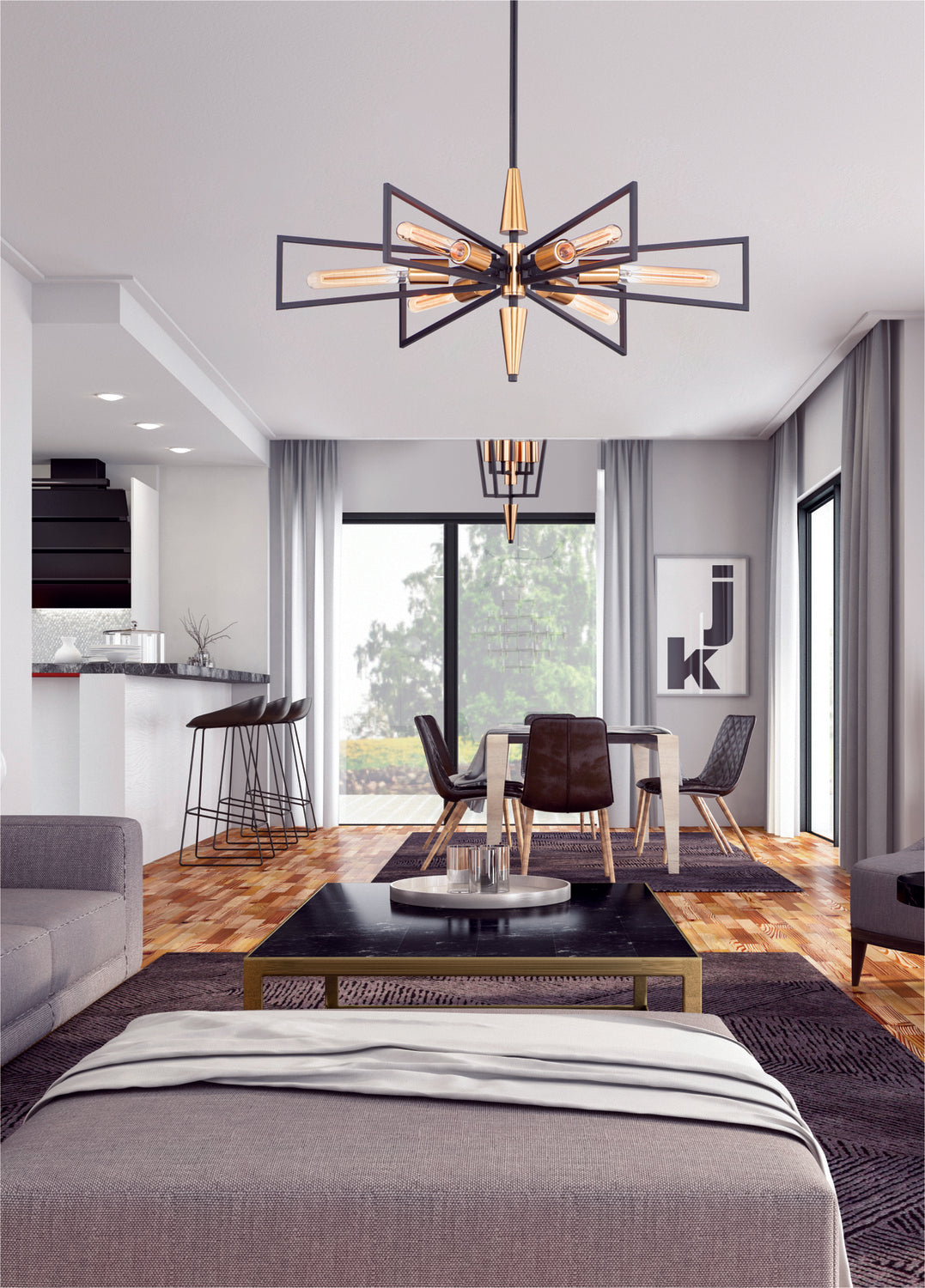 MAXIM, WINGS-CHANDELIER, PENDANT LIGHT