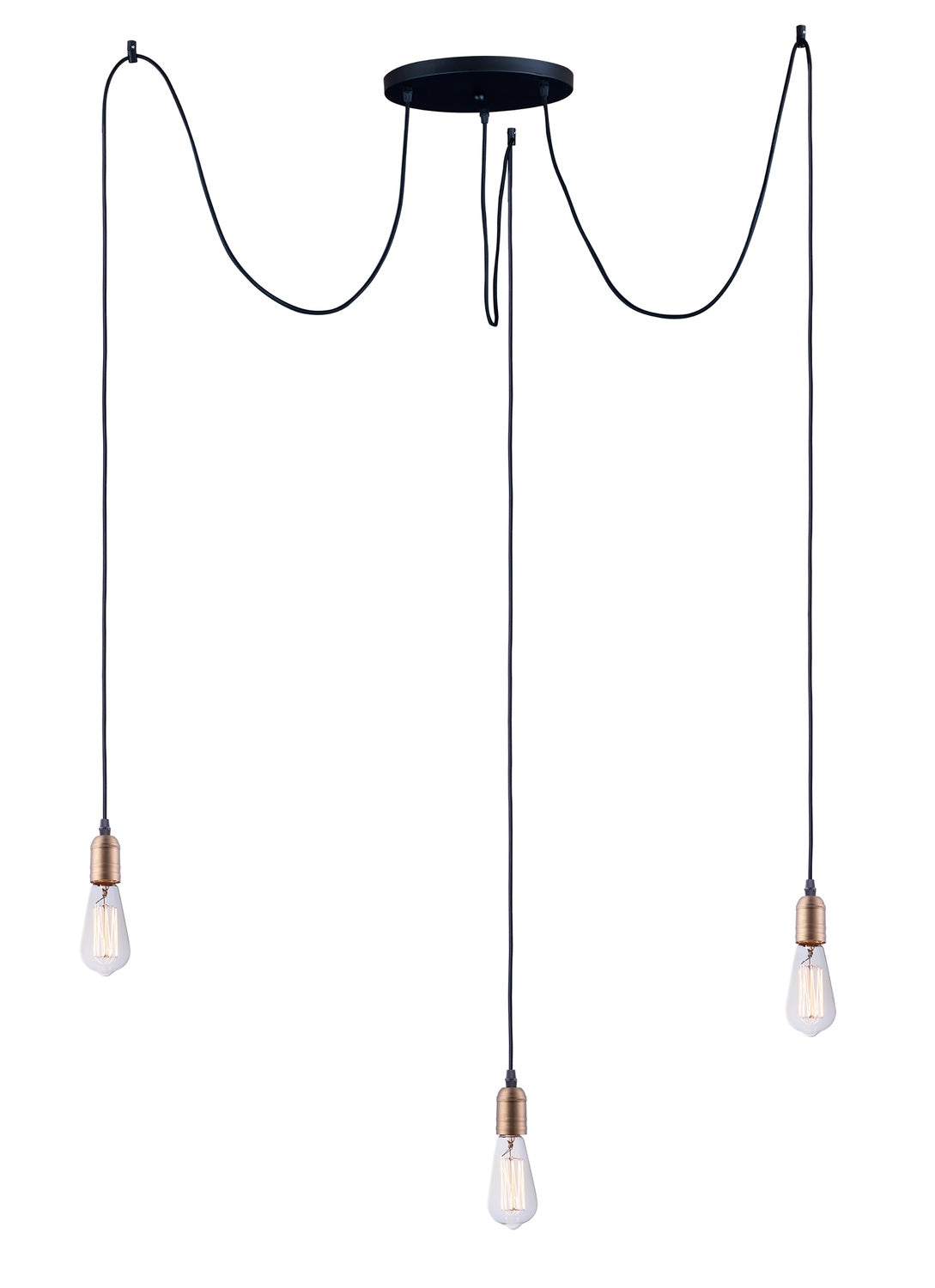 MAXIM, EARLY ELECTRIC-MULTI-LIGHT PENDANT, CHANDELIER LIGHT