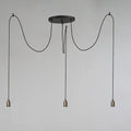 MAXIM, EARLY ELECTRIC-MULTI-LIGHT PENDANT, CHANDELIER LIGHT