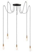 MAXIM, EARLY ELECTRIC-MULTI-LIGHT PENDANT, CHANDELIER LIGHT