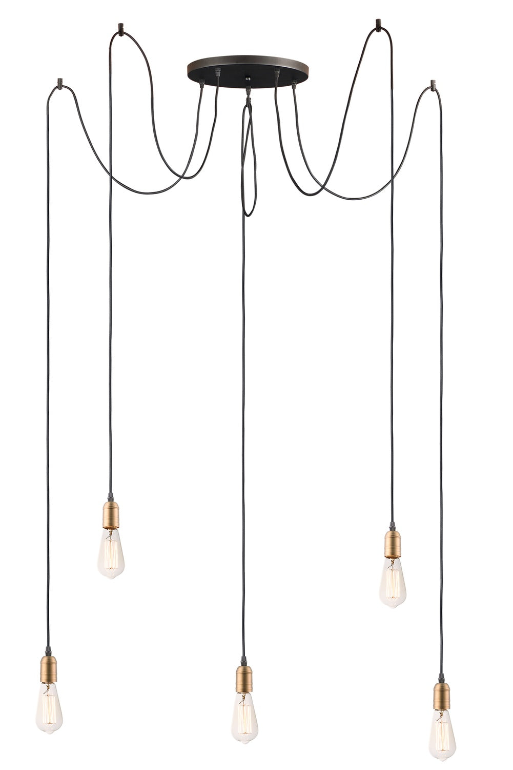 MAXIM, EARLY ELECTRIC-MULTI-LIGHT PENDANT, CHANDELIER LIGHT