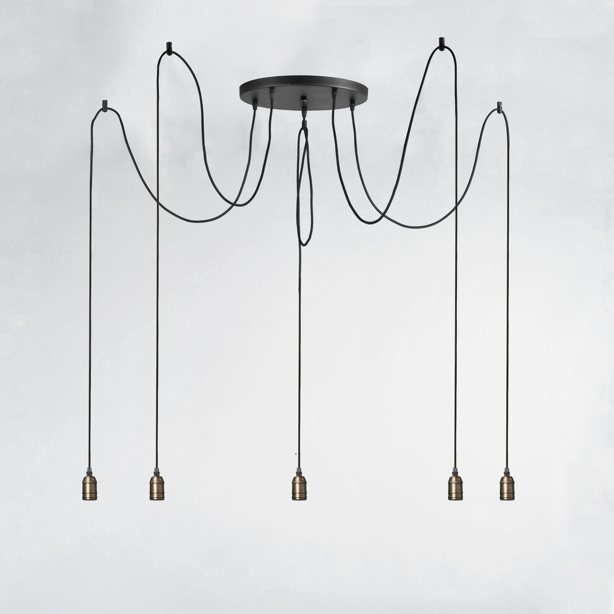 MAXIM, EARLY ELECTRIC-MULTI-LIGHT PENDANT, CHANDELIER LIGHT
