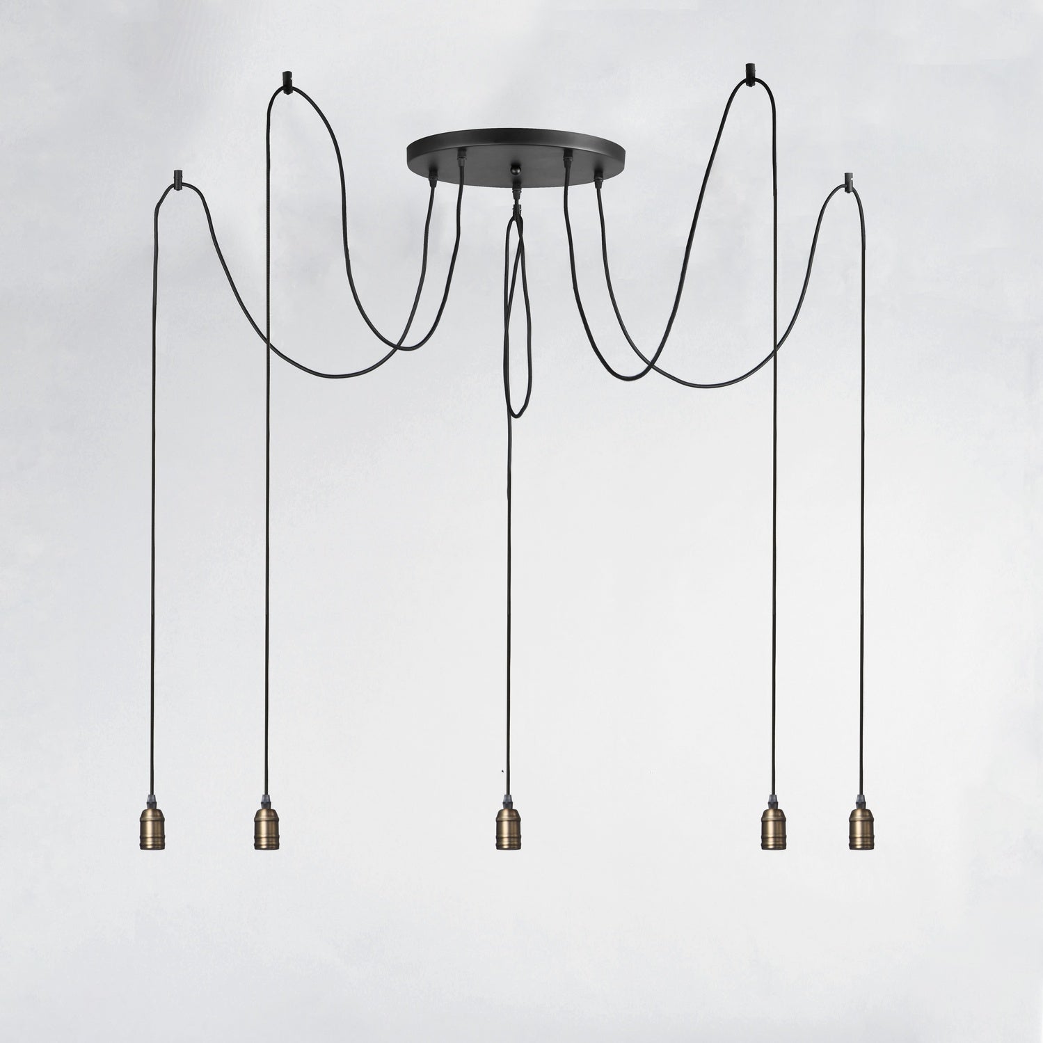 MAXIM, EARLY ELECTRIC-MULTI-LIGHT PENDANT, CHANDELIER LIGHT