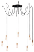 MAXIM, EARLY ELECTRIC-MULTI-LIGHT PENDANT, CHANDELIER LIGHT