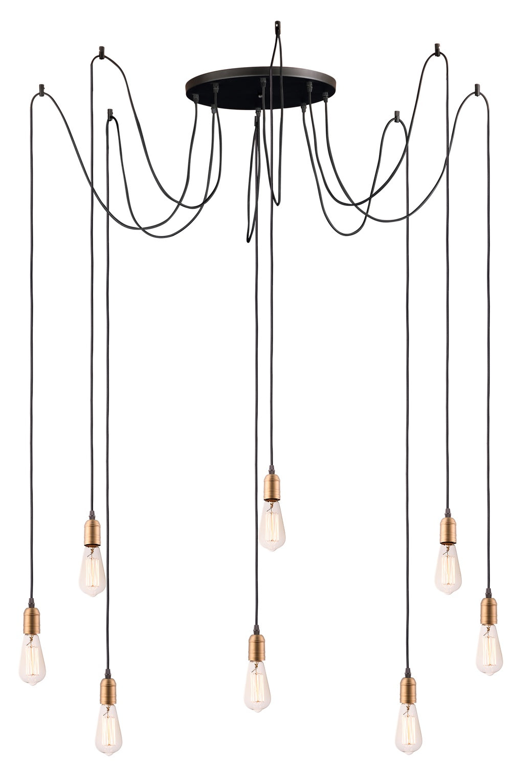 MAXIM, EARLY ELECTRIC-MULTI-LIGHT PENDANT, CHANDELIER LIGHT
