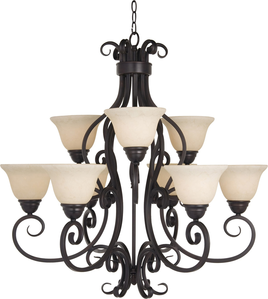 MAXIM, MANOR-MULTI-TIER CHANDELIER, PENDANT LIGHT