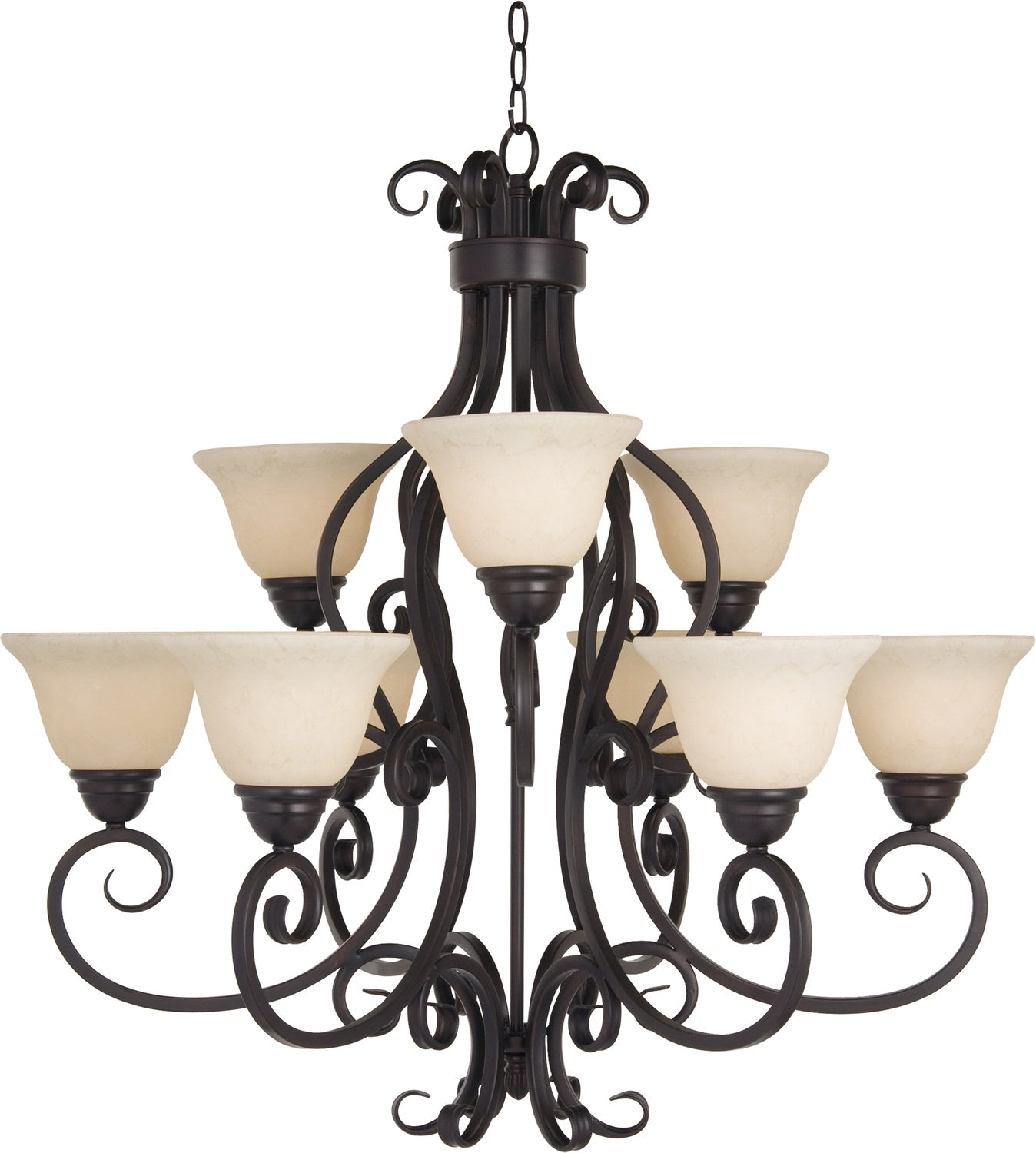 MAXIM, MANOR-MULTI-TIER CHANDELIER, PENDANT LIGHT