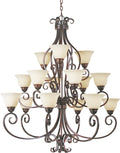 MAXIM, MANOR-MULTI-TIER CHANDELIER, PENDANT LIGHT