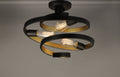 MAXIM, TWISTER-SEMI-FLUSH MOUNT, SEMI FLUSH MOUNT LIGHT