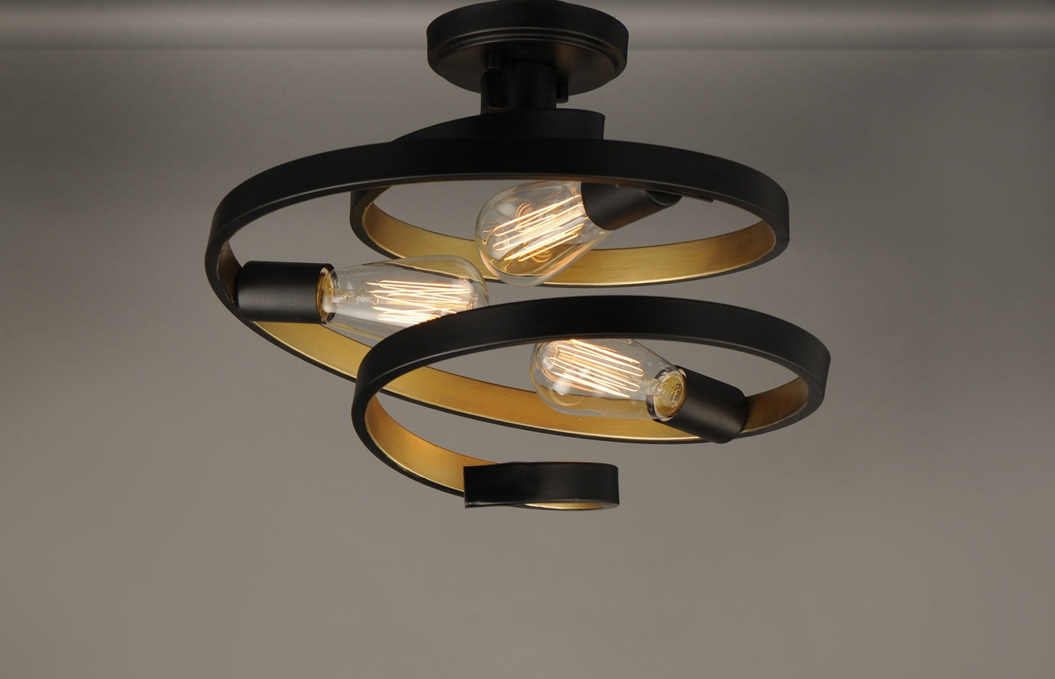 MAXIM, TWISTER-SEMI-FLUSH MOUNT, SEMI FLUSH MOUNT LIGHT