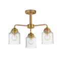 MAXIM, Acadia Semi Flush, SEMI FLUSH MOUNT LIGHT