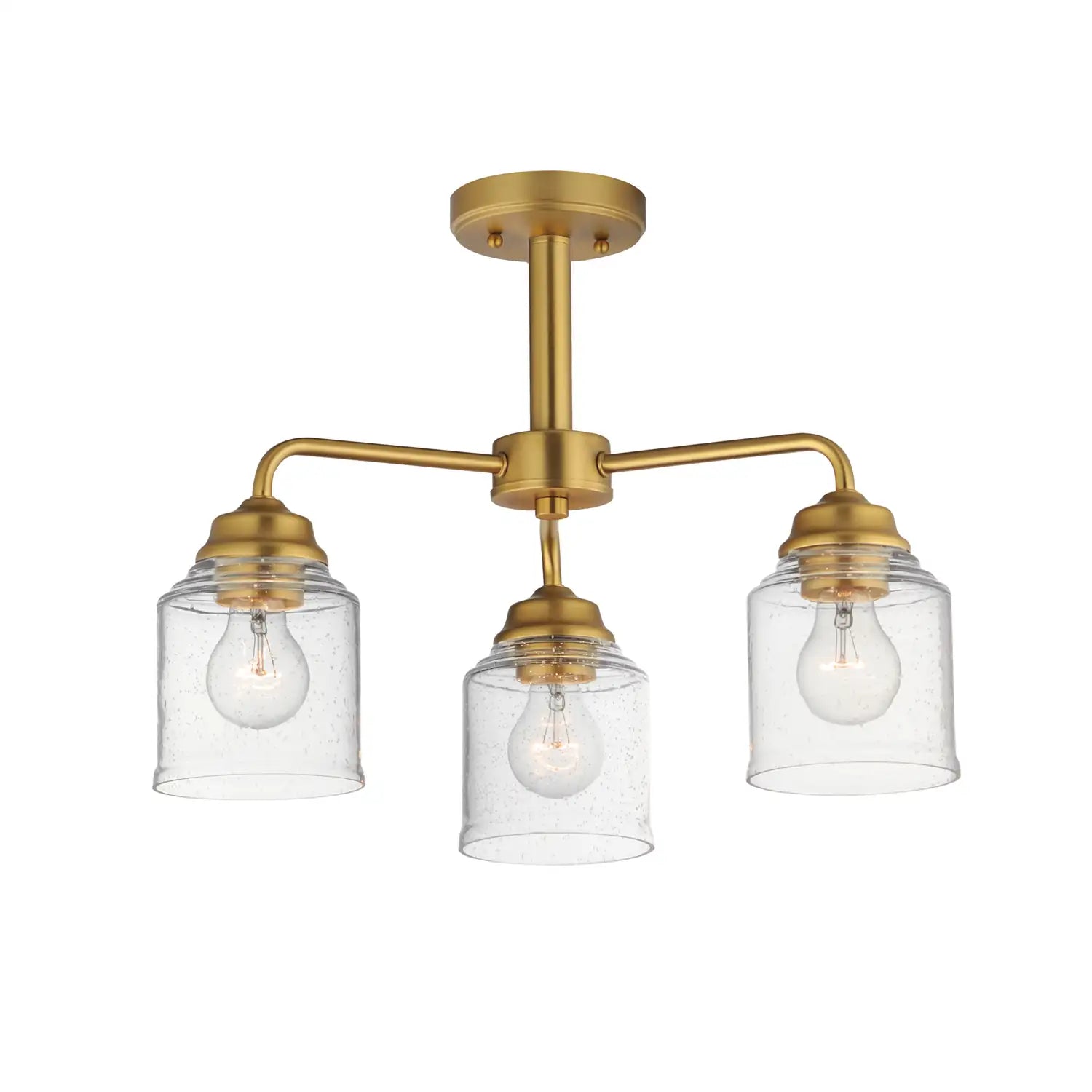 MAXIM, Acadia Semi Flush, SEMI FLUSH MOUNT LIGHT