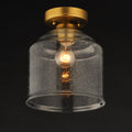 MAXIM, Acadia Semi Flush, SEMI FLUSH MOUNT LIGHT