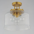 MAXIM, Acadia Semi Flush, SEMI FLUSH MOUNT LIGHT
