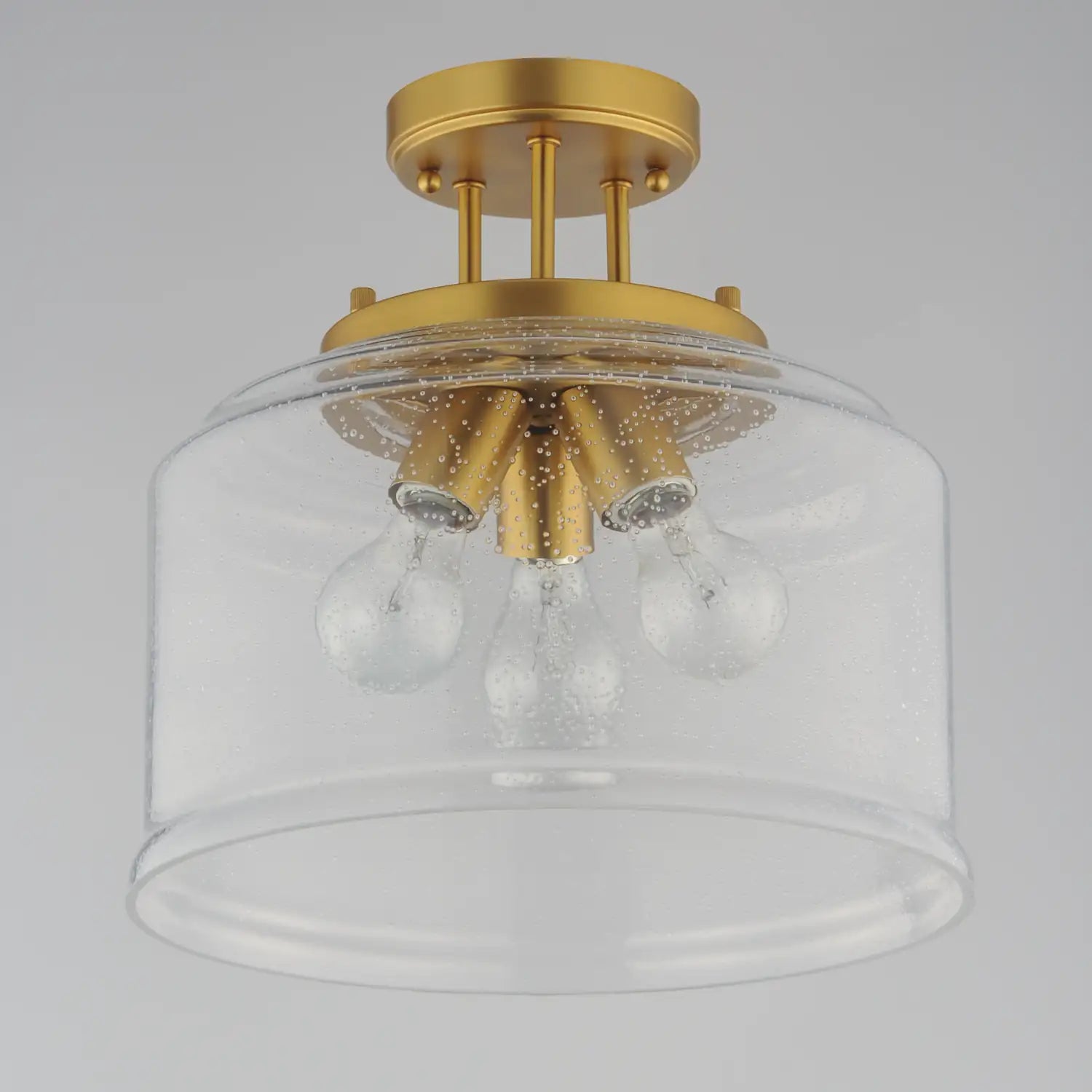 MAXIM, Acadia Semi Flush, SEMI FLUSH MOUNT LIGHT