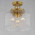 MAXIM, Acadia Semi Flush, SEMI FLUSH MOUNT LIGHT