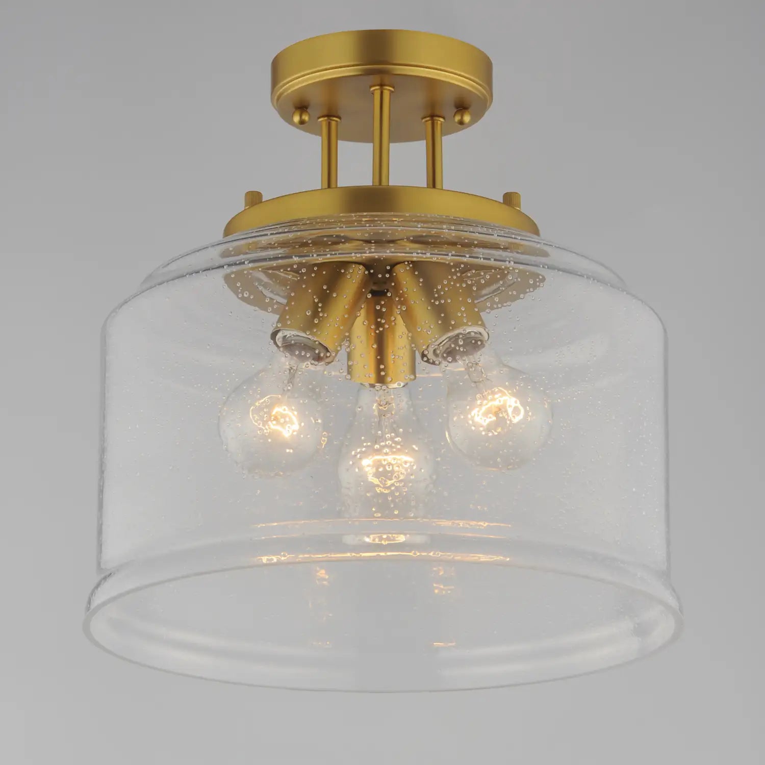 MAXIM, Acadia Semi Flush, SEMI FLUSH MOUNT LIGHT