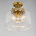 MAXIM, Acadia Semi Flush, SEMI FLUSH MOUNT LIGHT
