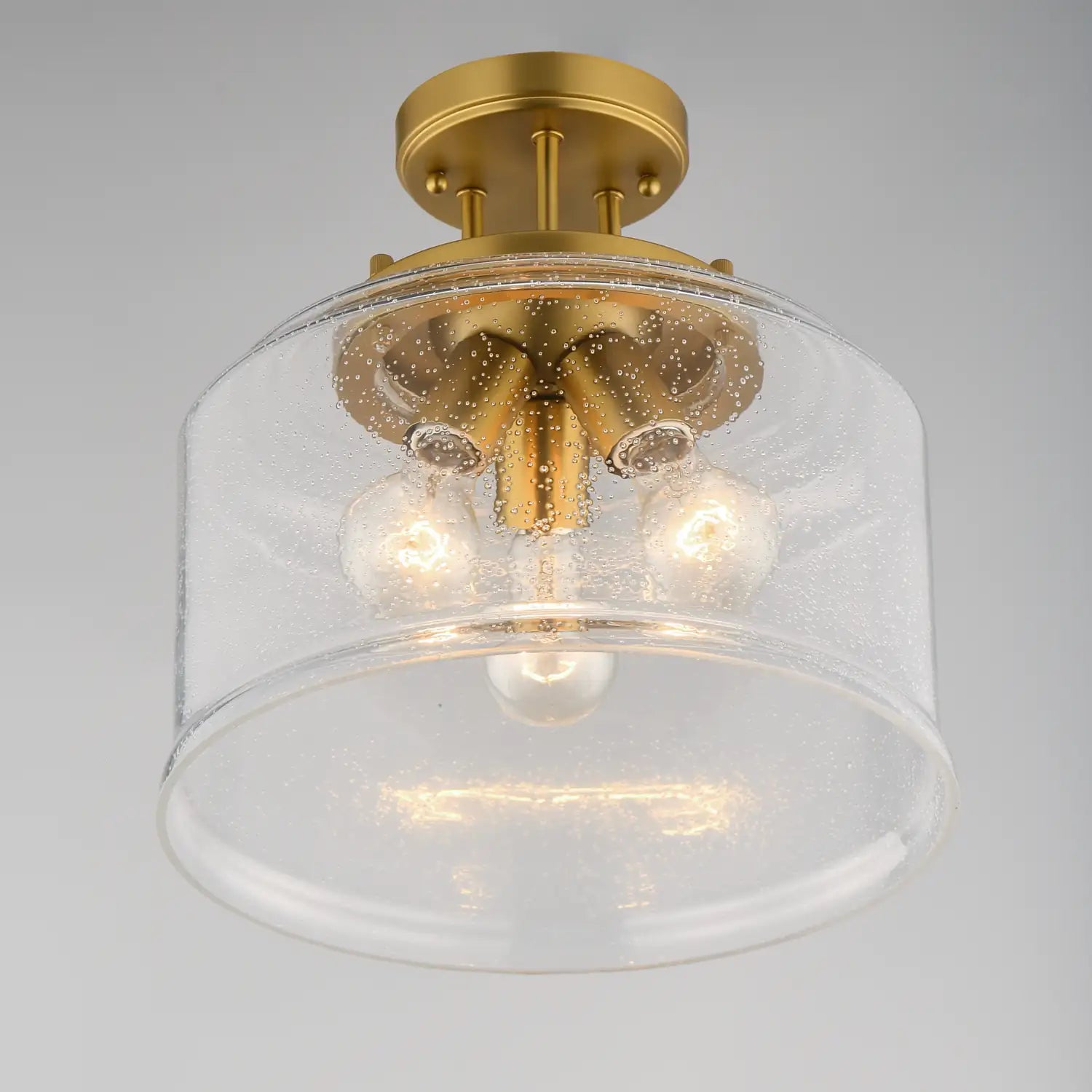 MAXIM, Acadia Semi Flush, SEMI FLUSH MOUNT LIGHT