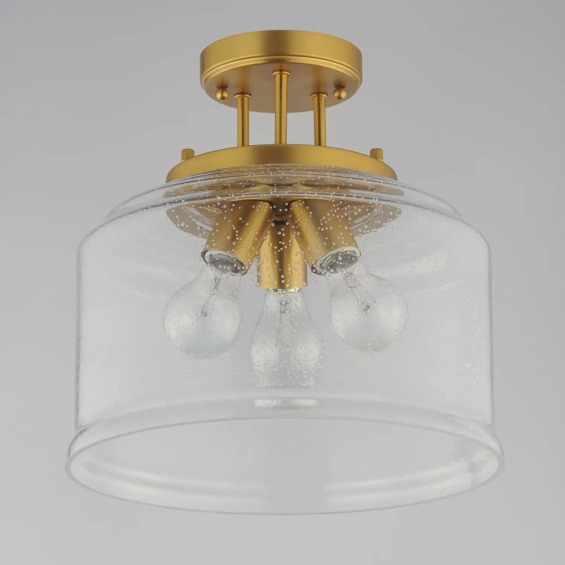 MAXIM, Acadia Semi Flush, SEMI FLUSH MOUNT LIGHT