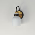 MAXIM, MILK-WALL SCONCE, WALL SCONCES
