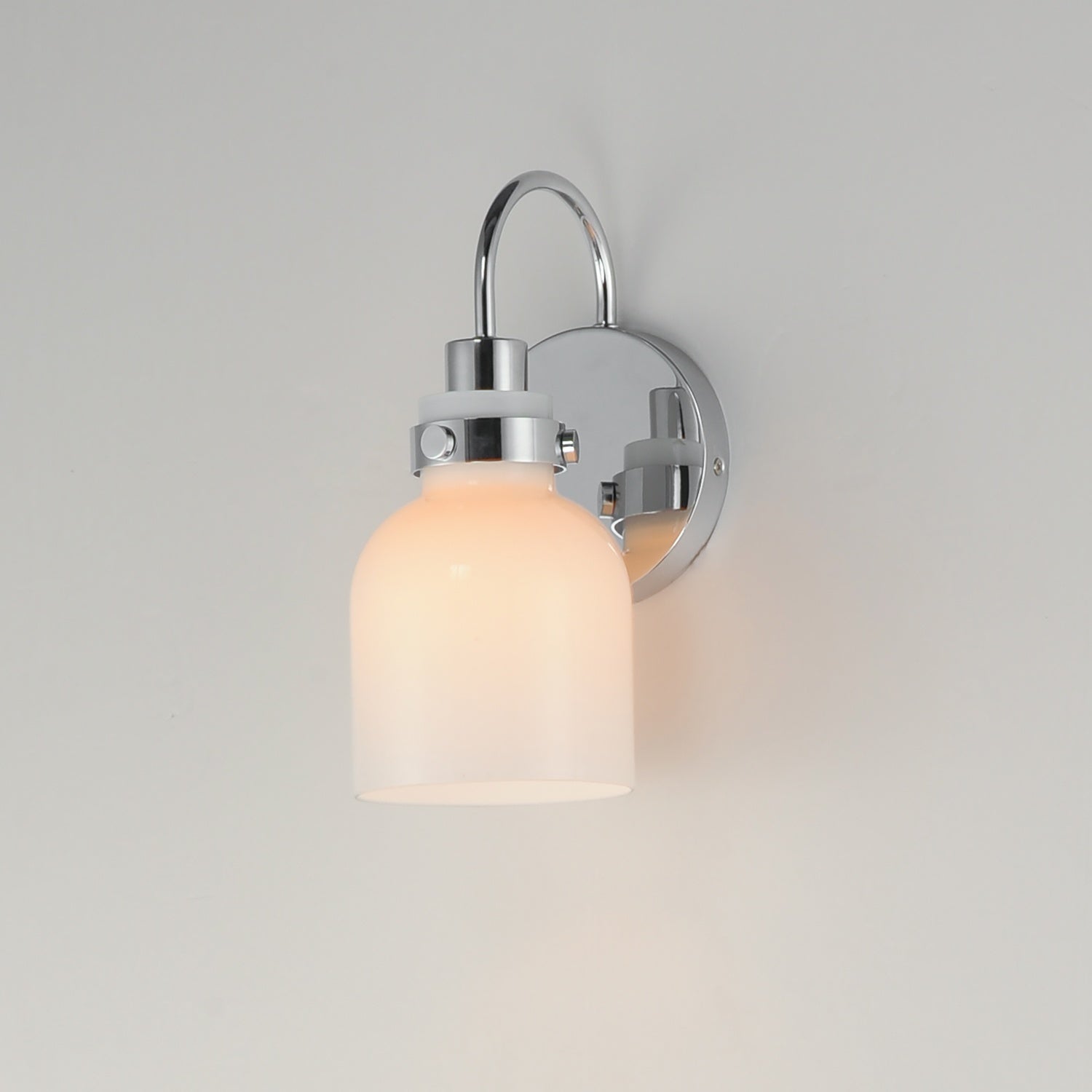 MAXIM, MILK-WALL SCONCE, WALL SCONCES