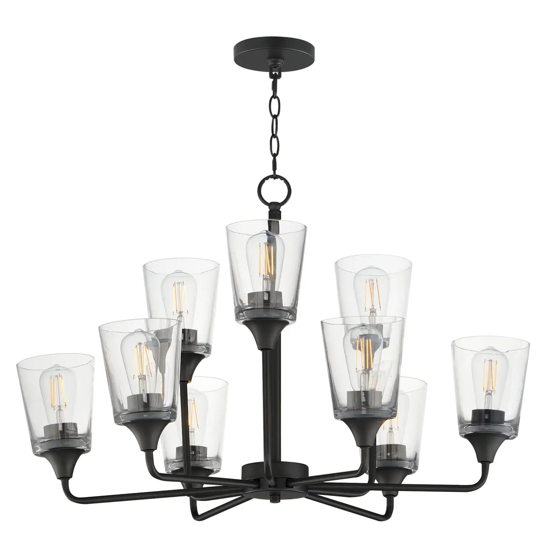 MAXIM, Hudson Two Tier Chandelier, CHANDELIER LIGHT