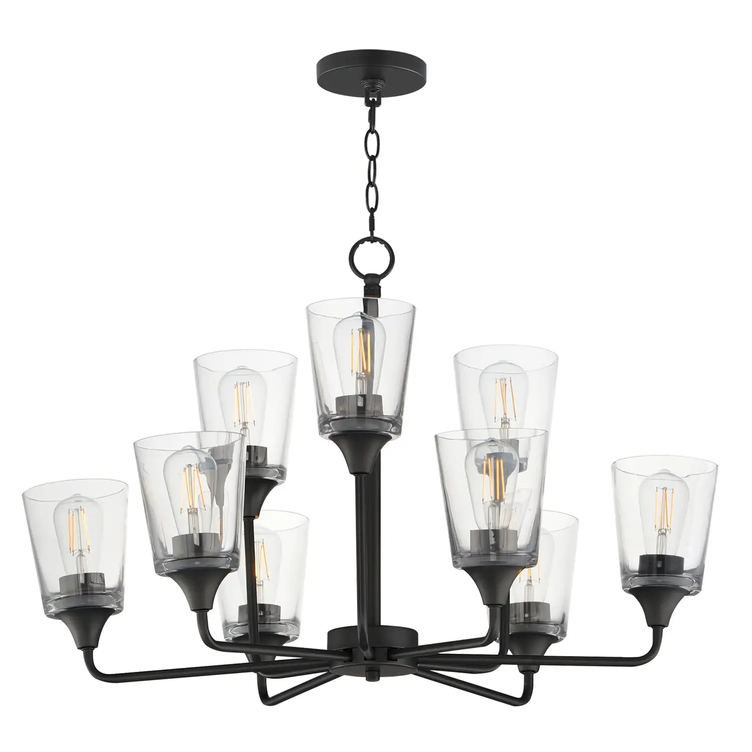 MAXIM, Hudson Two Tier Chandelier, CHANDELIER LIGHT