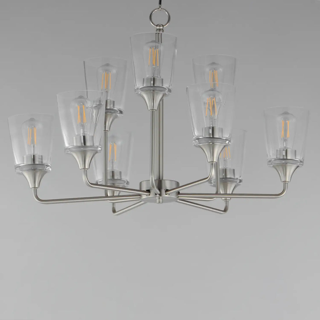 MAXIM, Hudson Two Tier Chandelier, CHANDELIER LIGHT