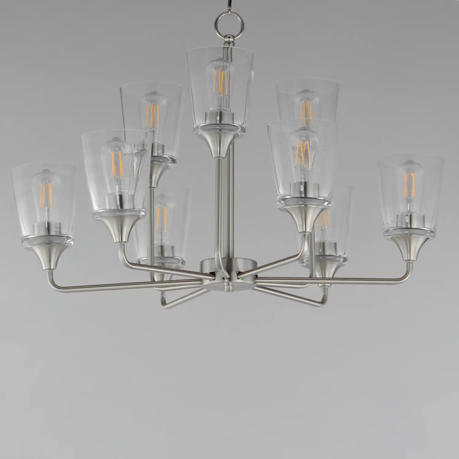 MAXIM, Hudson Two Tier Chandelier, CHANDELIER LIGHT