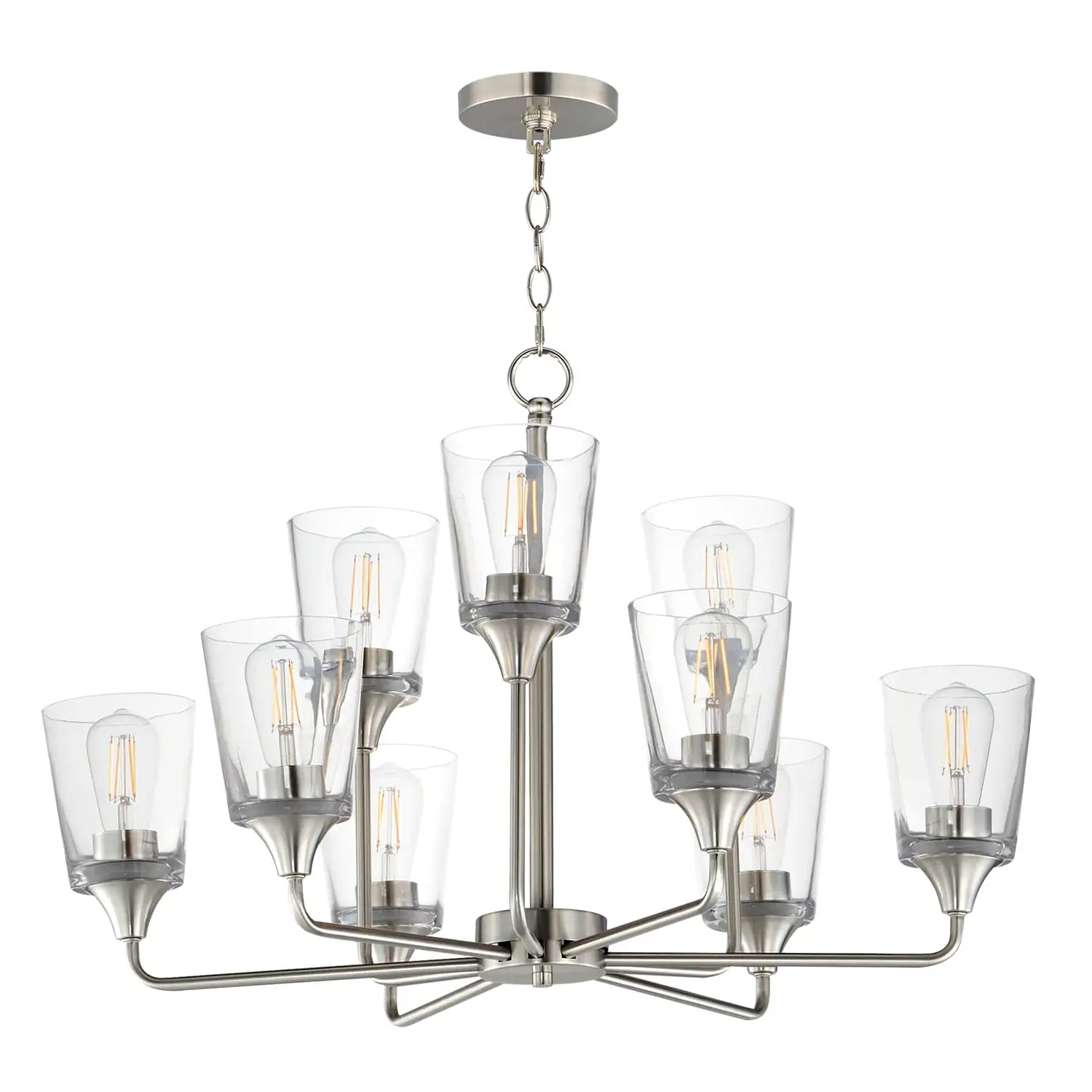 MAXIM, Hudson Two Tier Chandelier, CHANDELIER LIGHT