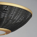 MAXIM, RATTAN-WALL SCONCE, SEMI FLUSH MOUNT LIGHT