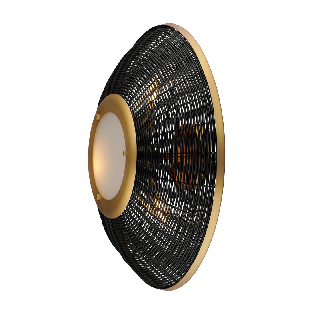 MAXIM, RATTAN-WALL SCONCE, SEMI FLUSH MOUNT LIGHT