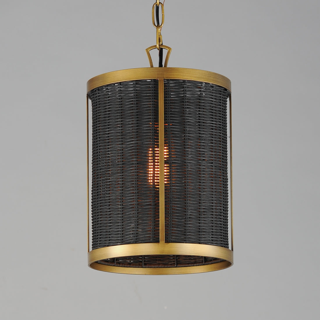 MAXIM, RATTAN-SINGLE PENDANT, CHANDELIER LIGHT